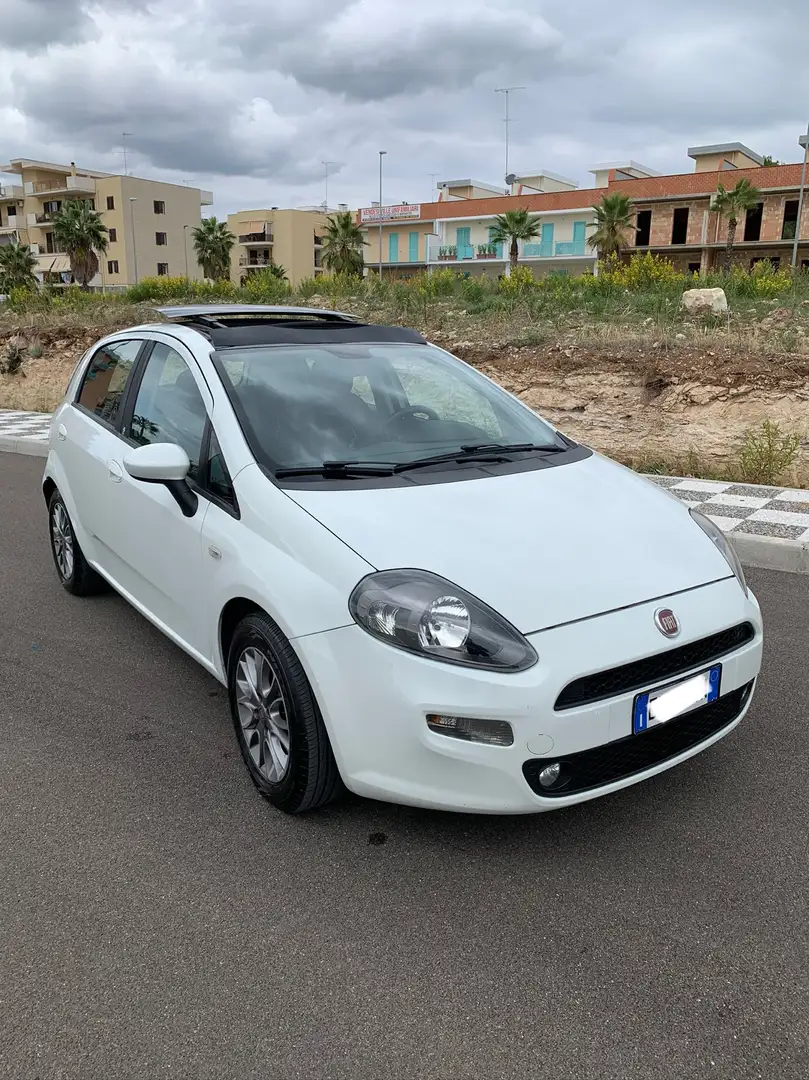 Fiat Punto Evo 5p 1.3 mjt Blue&Me s&s 75cv Bianco - 1