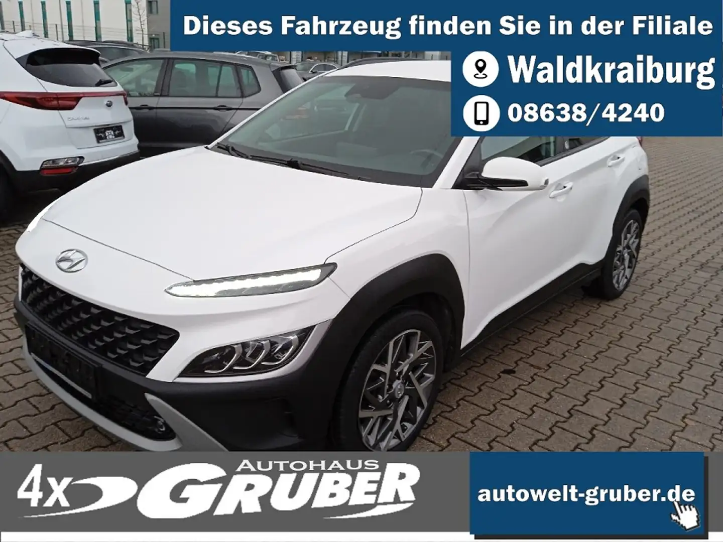 Hyundai KONA 1.6 Automatik Hybrid EDITION 30+ Weiß - 1