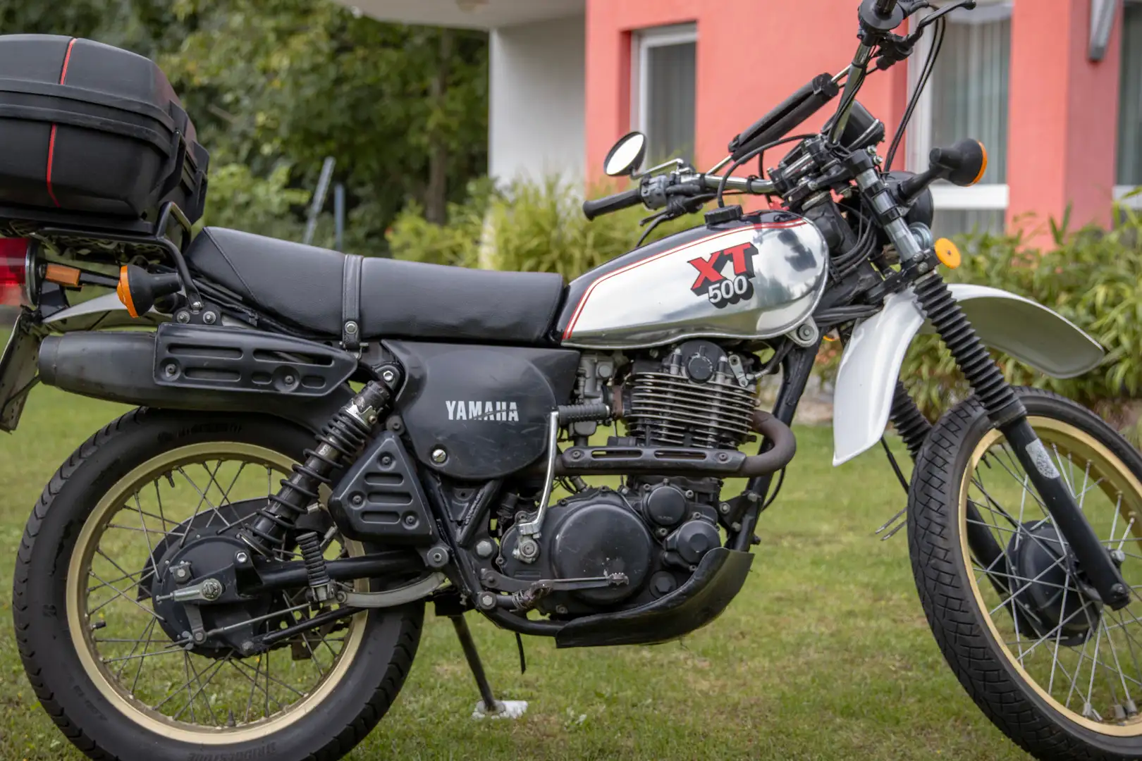 Yamaha XT 500 Silbertank - 2