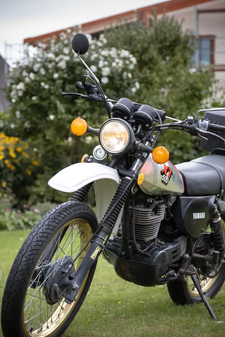 Yamaha XT 500 Silbertank - 1