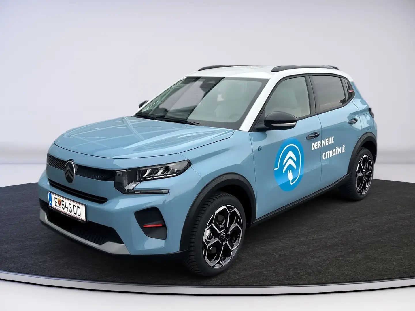 Citroen C3 e-C3 113 44kWh Max Tageszulassung Blau - 2