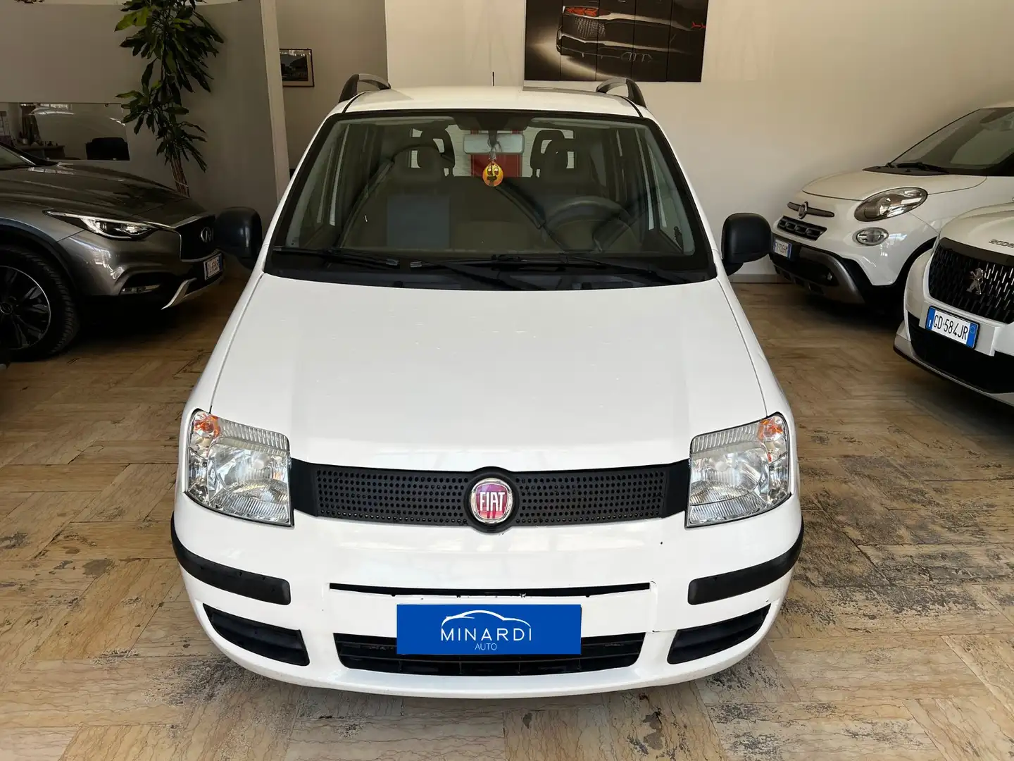 Fiat Panda Panda 1.3 mjt 16v Emotion 75cv Blanc - 1