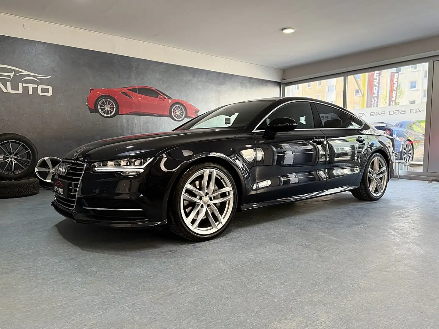 Audi A7 Sportback 3.0 TDI QUATTRO 3x S-LINE*WENIG KM Bleu - 1