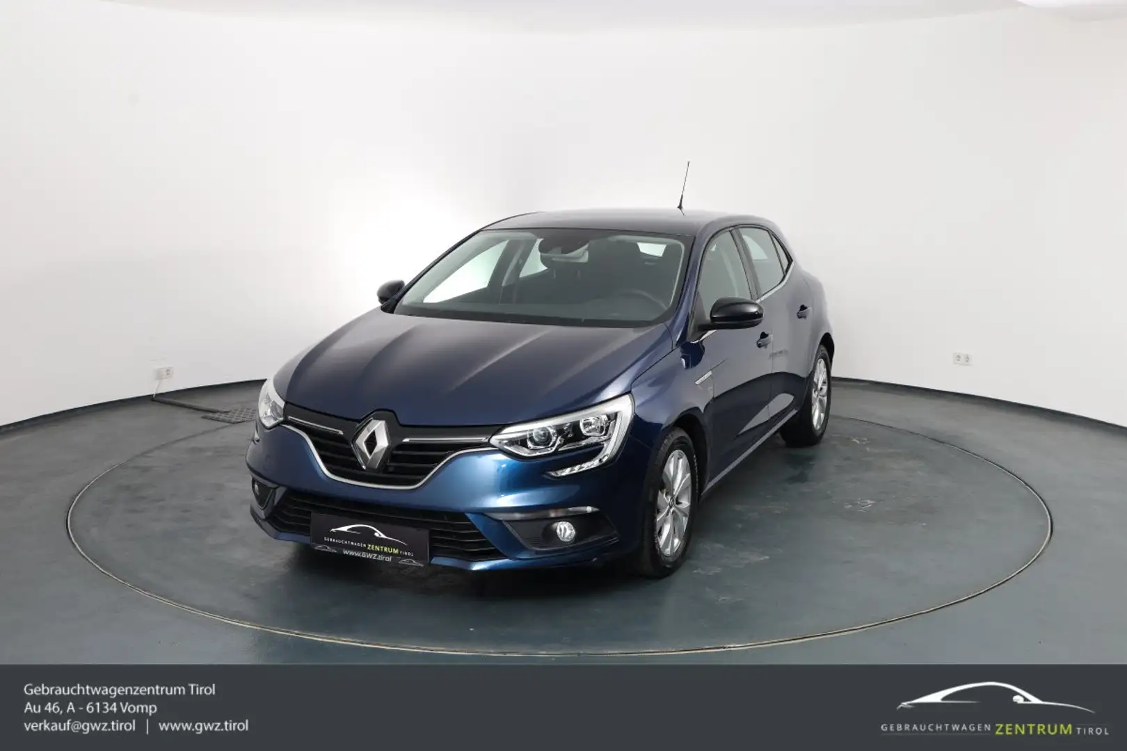 Renault Megane Mégane Limited TCe 100 LED*8-fach*LANE*TOP! Blauw - 1