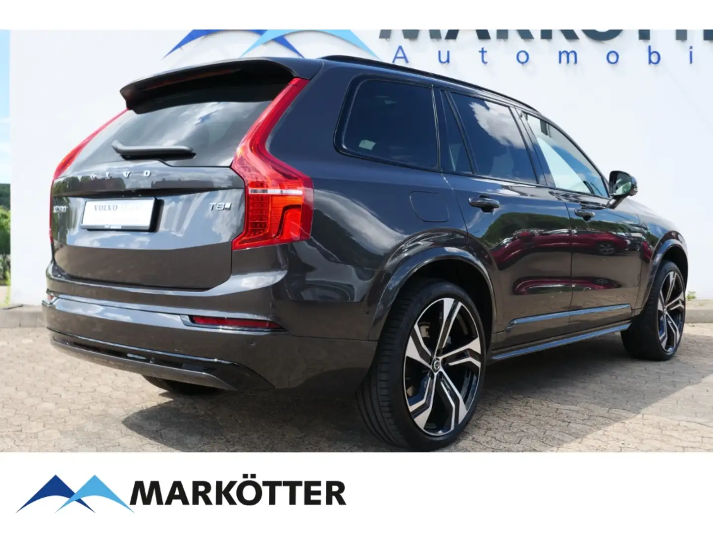 Volvo XC90 T8 AWD Ultra Dark Plug-In Hybrid 7-Sitzer Grau - 2