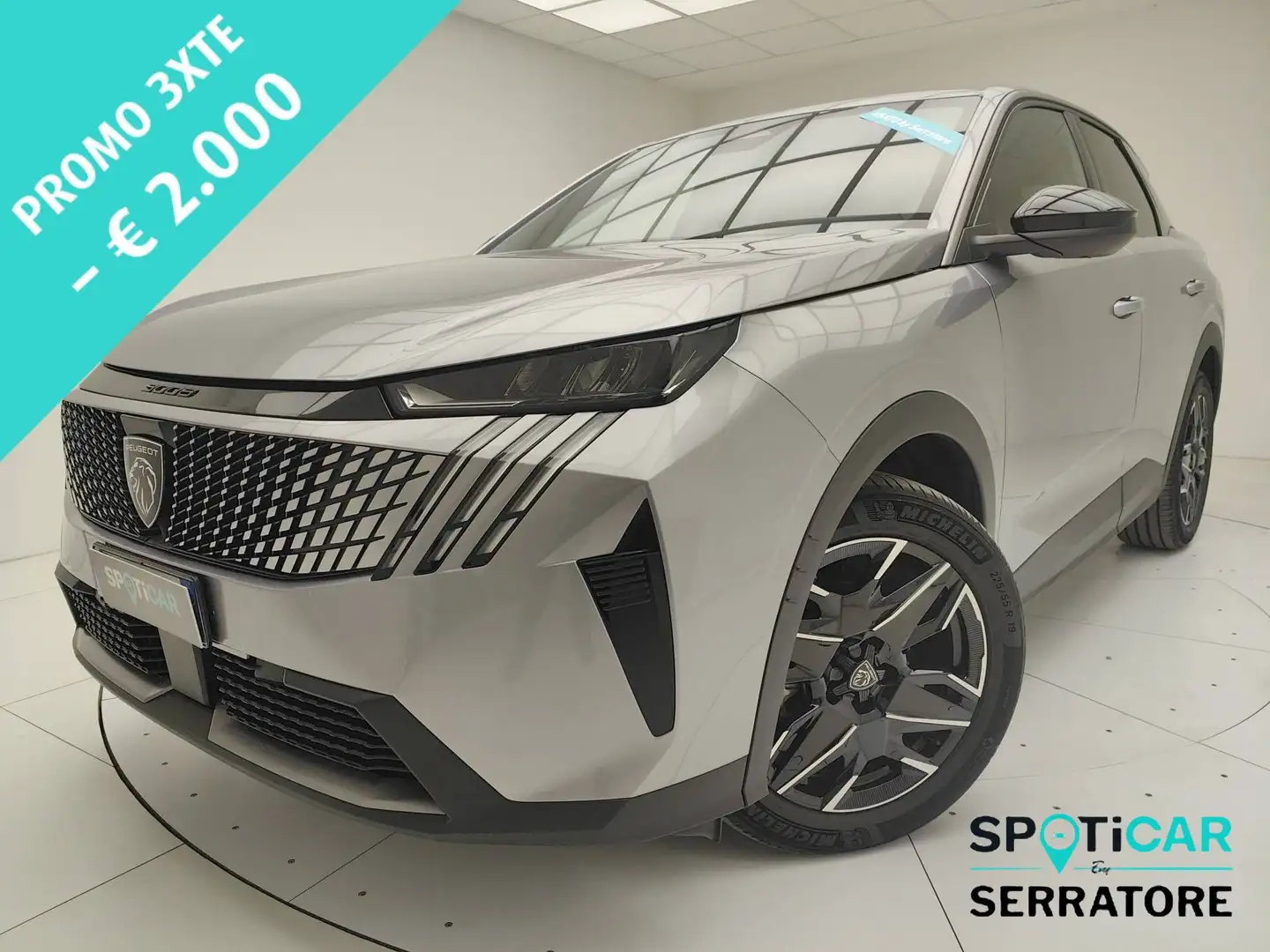 Peugeot 3008 NUOVO 1.2 hybrid Allure 145cv e-dcs6 Gris - 1