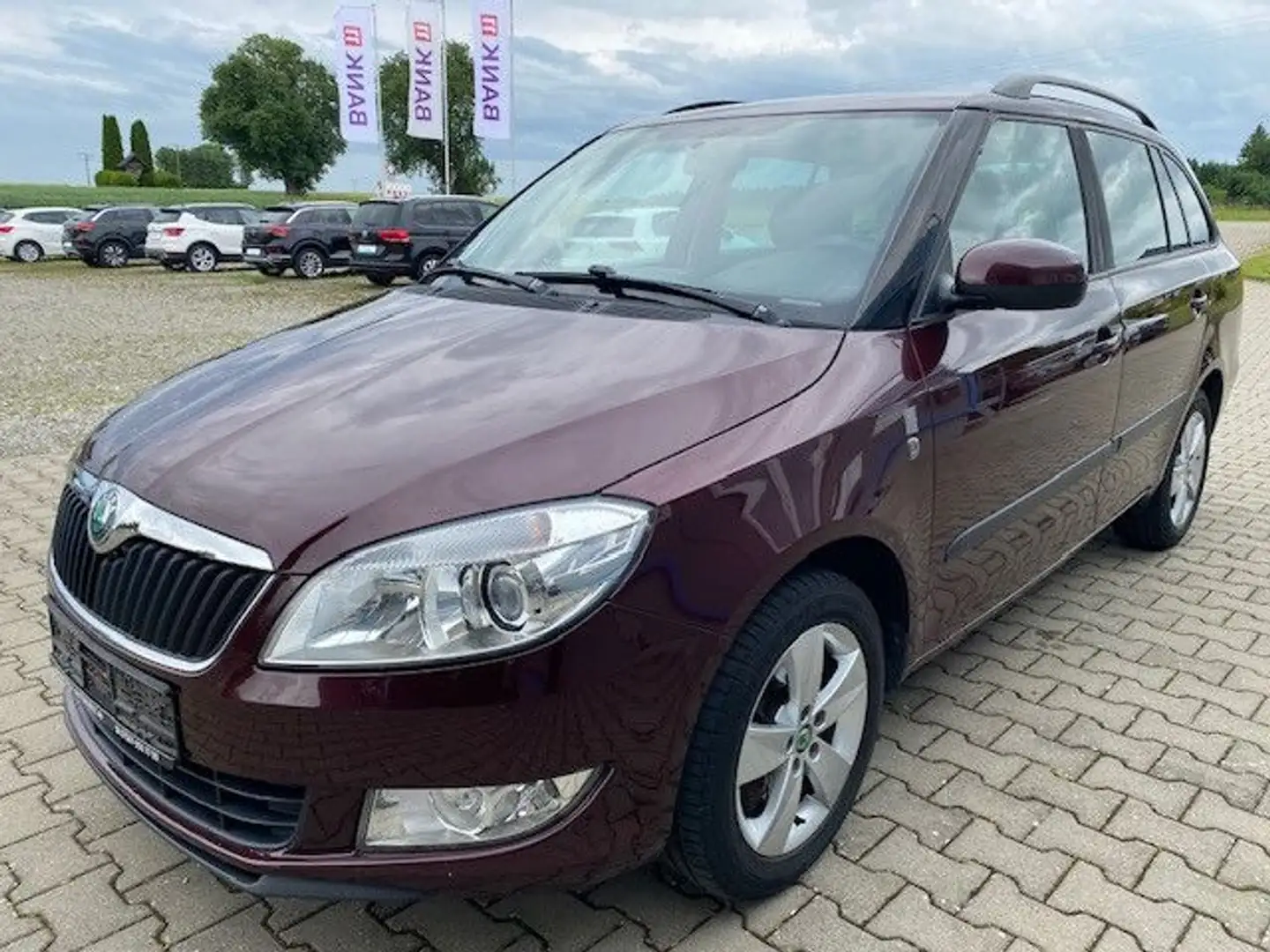 Skoda Fabia Combi 1,2 TSi SHZ SHD ALU 8fach Rouge - 1