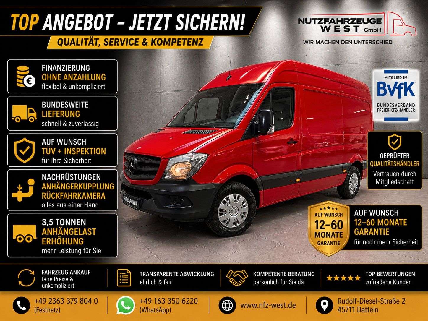 Second hand Mercedes Benz Sprinter 