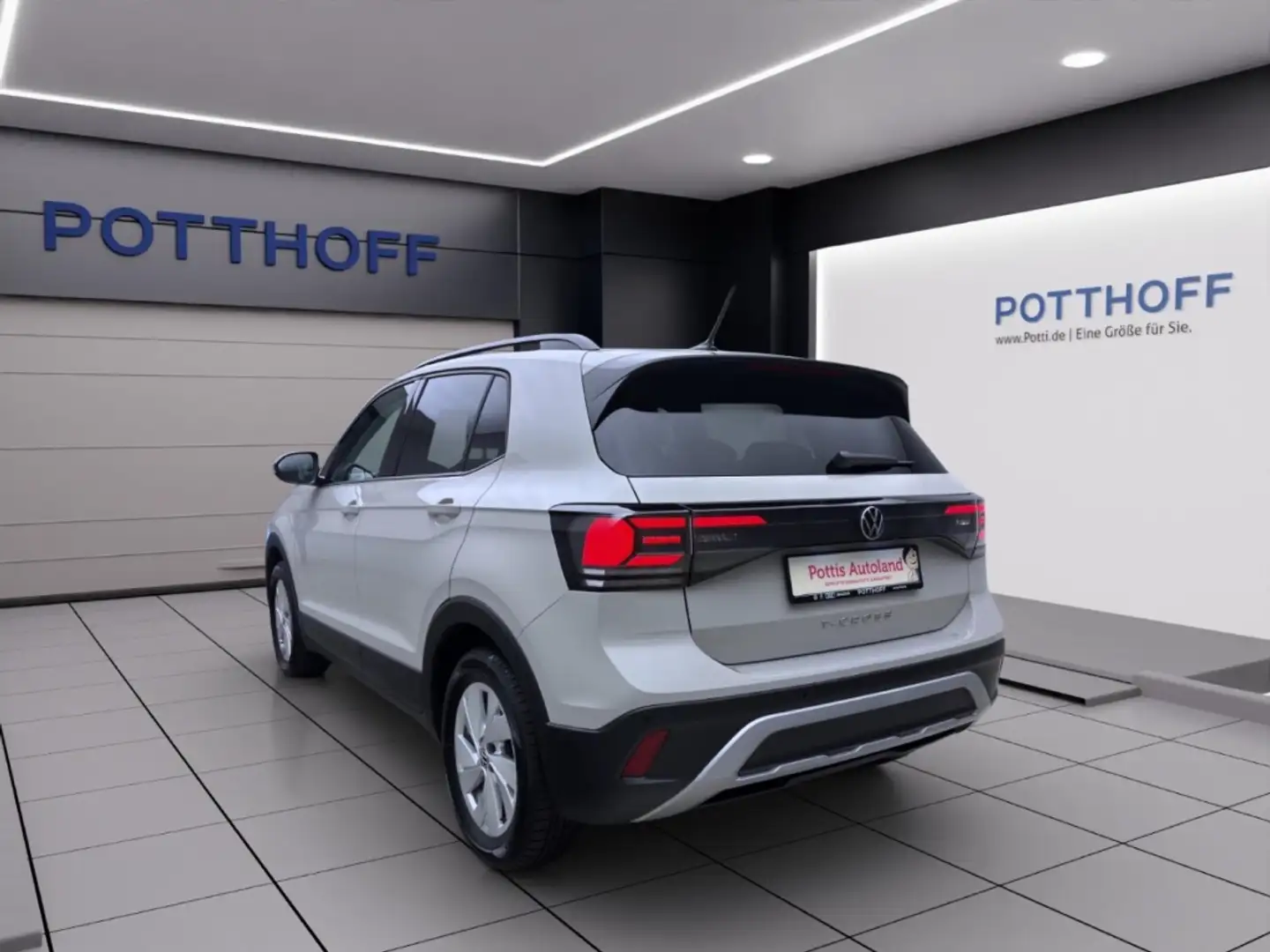 Volkswagen T-Cross 1.0 TSI LIFE KLIMA PDC LED SITZHZG Grau - 2