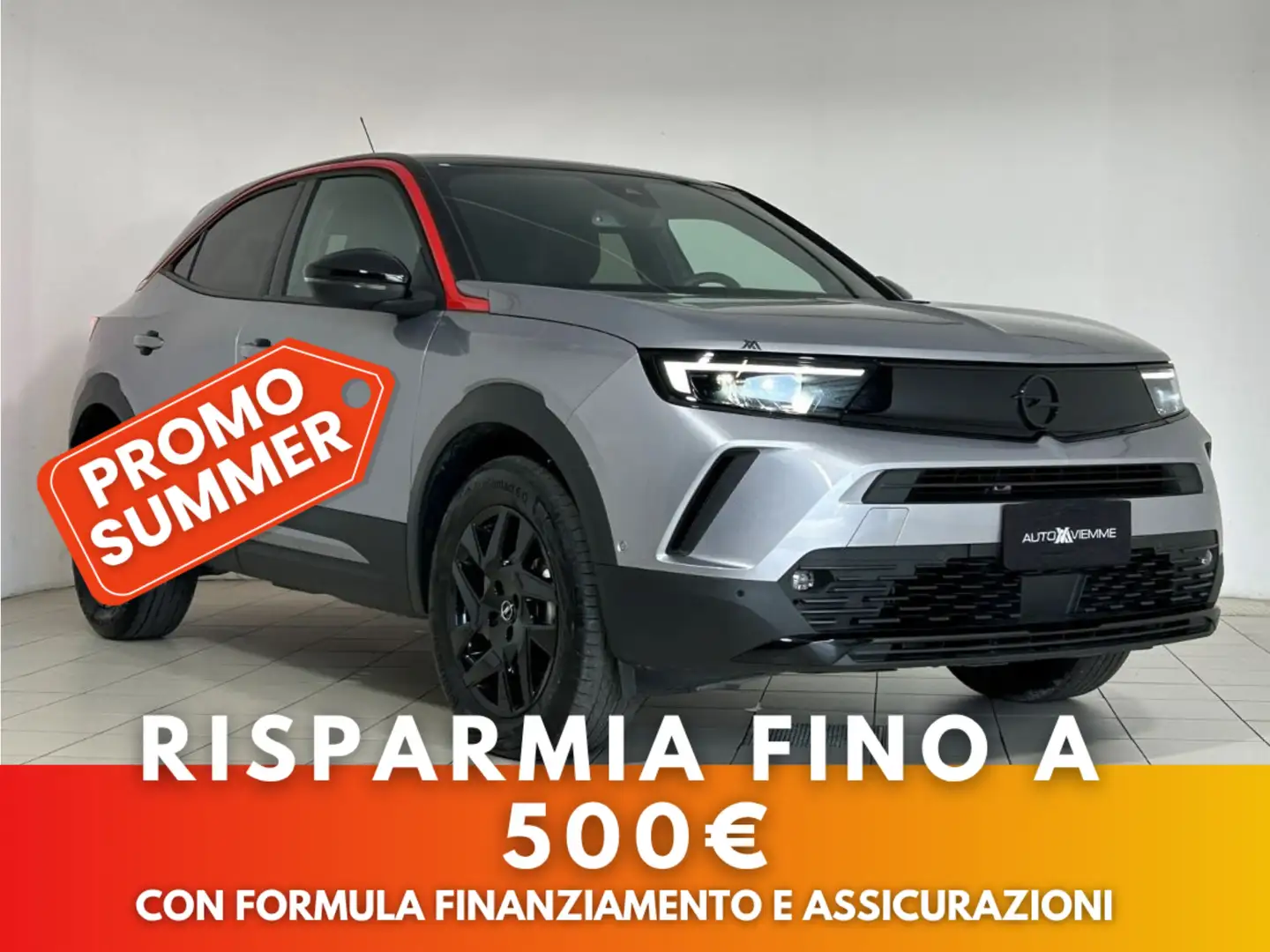 Opel Mokka 1.2 TURBO 130cv GS Line auto Grigio - 1