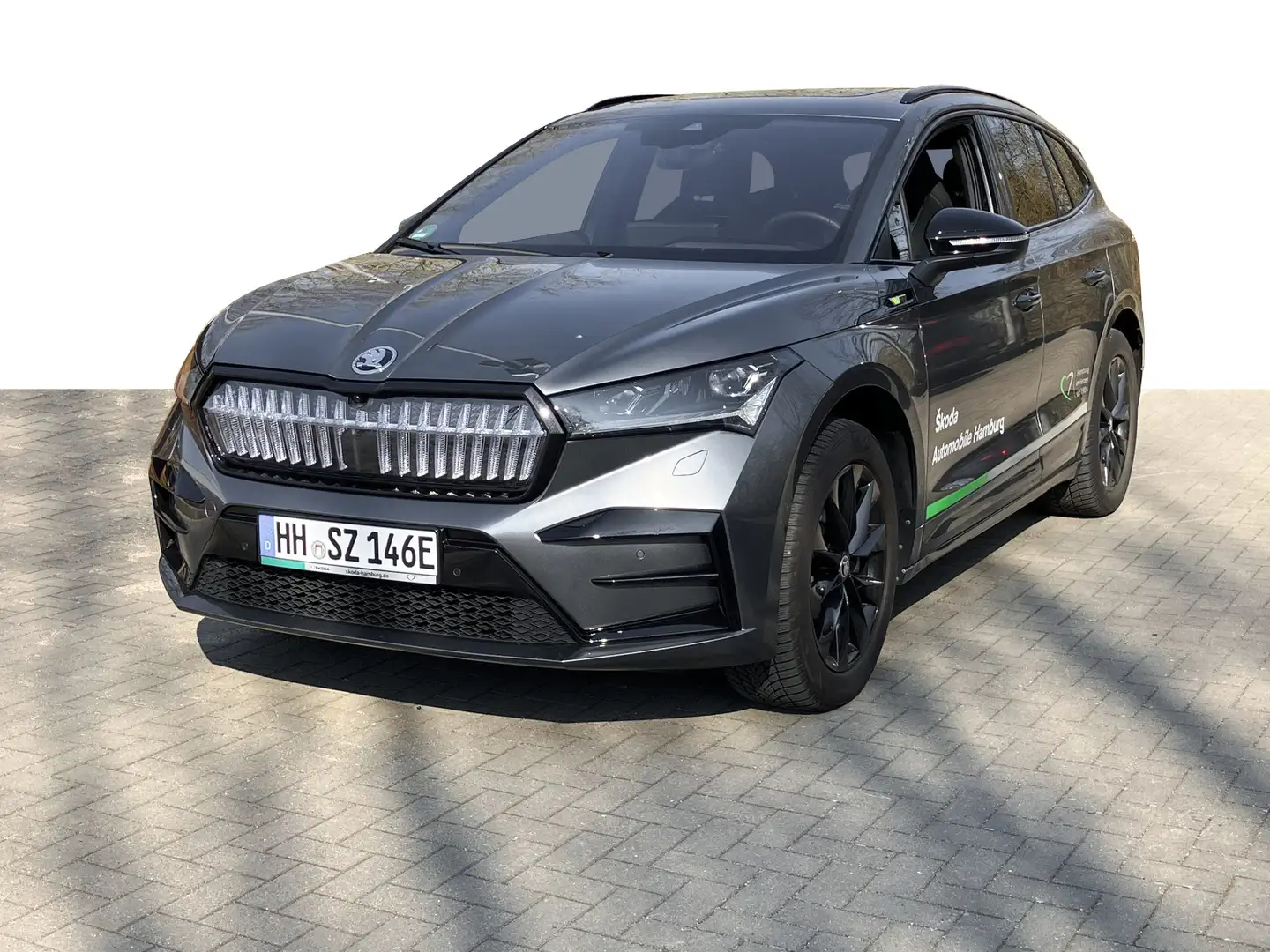 Skoda Enyaq RS Lounge Panoramadach Leder Park Assist Grau - 2