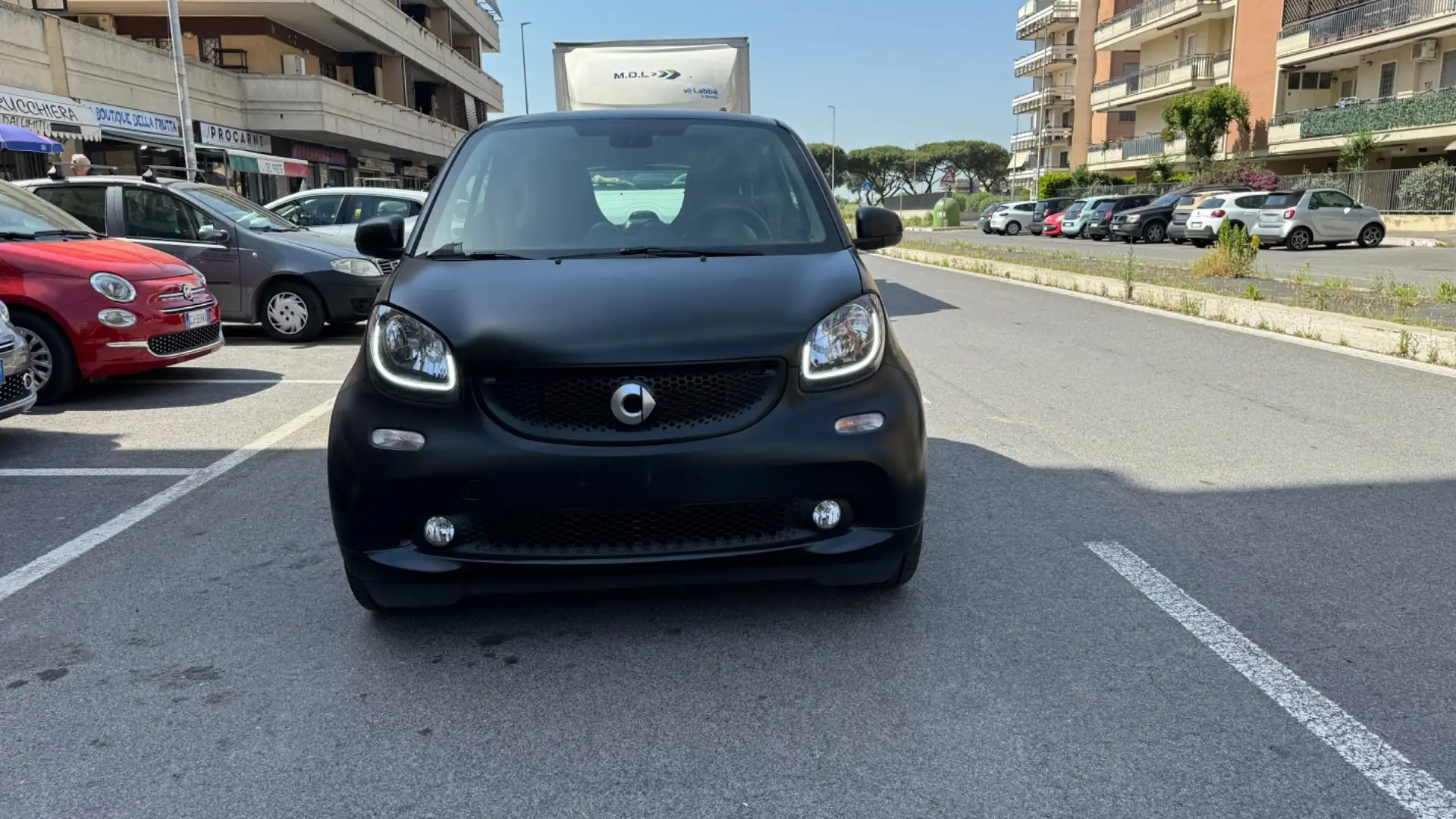 smart forTwo 90 0.9 Turbo twinamic Prime LED NAVI KAMERA PELLE Nero - 1