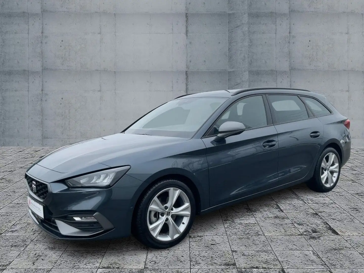 SEAT Leon ST 1.5 eTSI DSG FR LED+NAVI+APP+ACC+SHZ+RFK Gris - 2