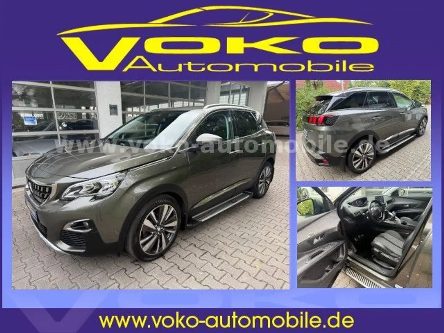Peugeot 3008 1.5BlueHDI 130 Allure 69tkm 2.Hd. Grau - 1