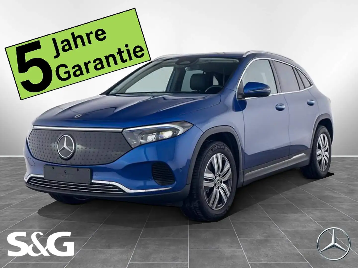 Mercedes-Benz EQA 300 4M MBUX+RüKam+LED+Distro+Totwink Blauw - 1