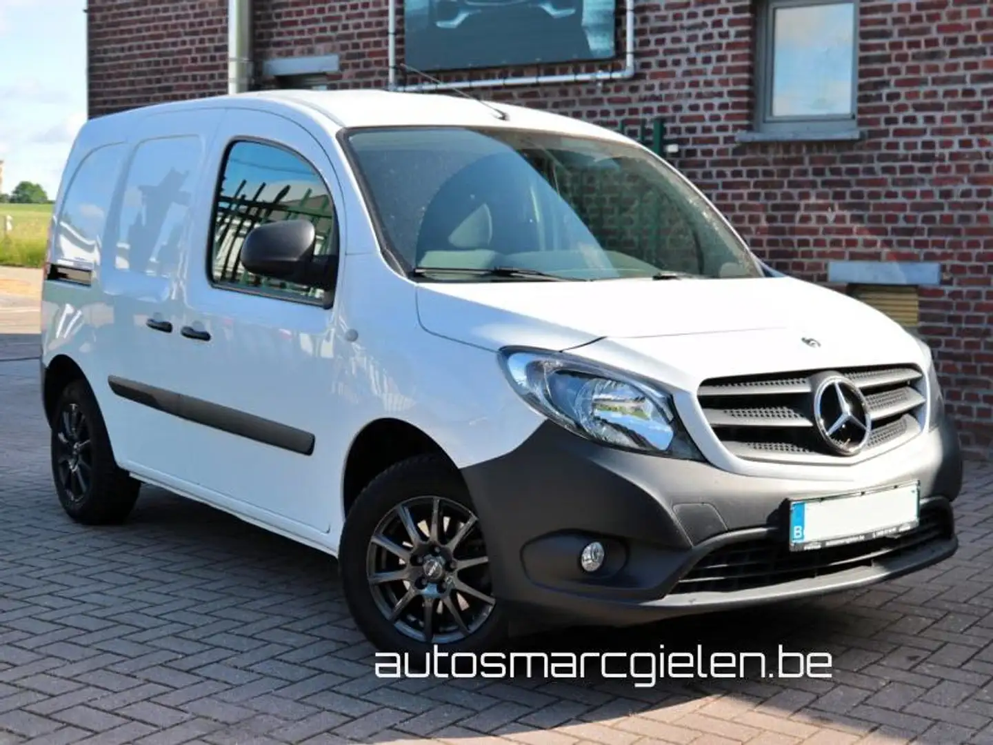 Mercedes-Benz Citan 1.5 CDI A2 BE, Alu velgen, Airco, Blanc - 2