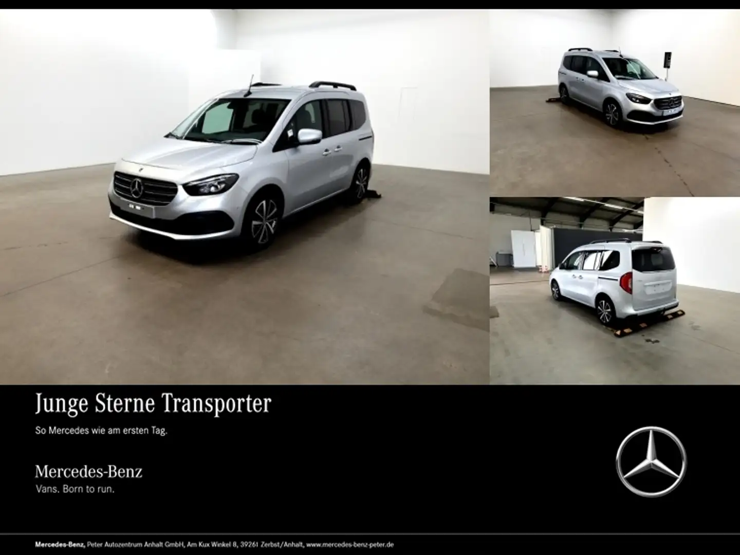 Mercedes-Benz T-Class T 180 POWER-PLUS Advantage/LED/MBUX/Totwinkel Argintiu - 1