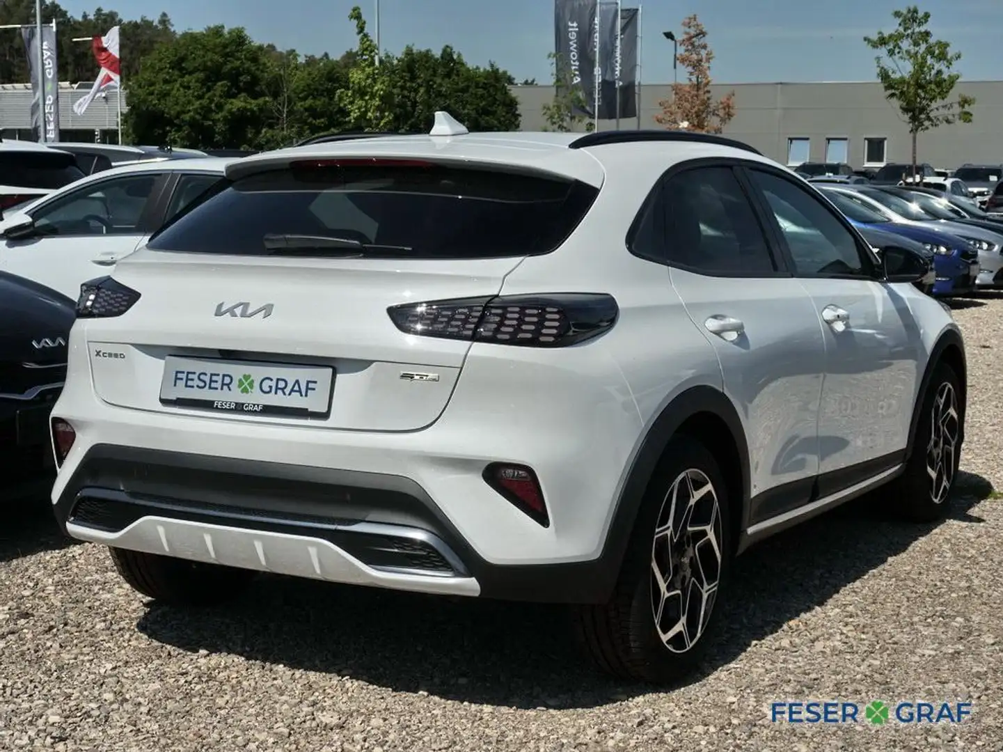 Kia XCeed 1.5T 140 DCT7 GT LINE Teil-LEDER SOUND Weiß - 2