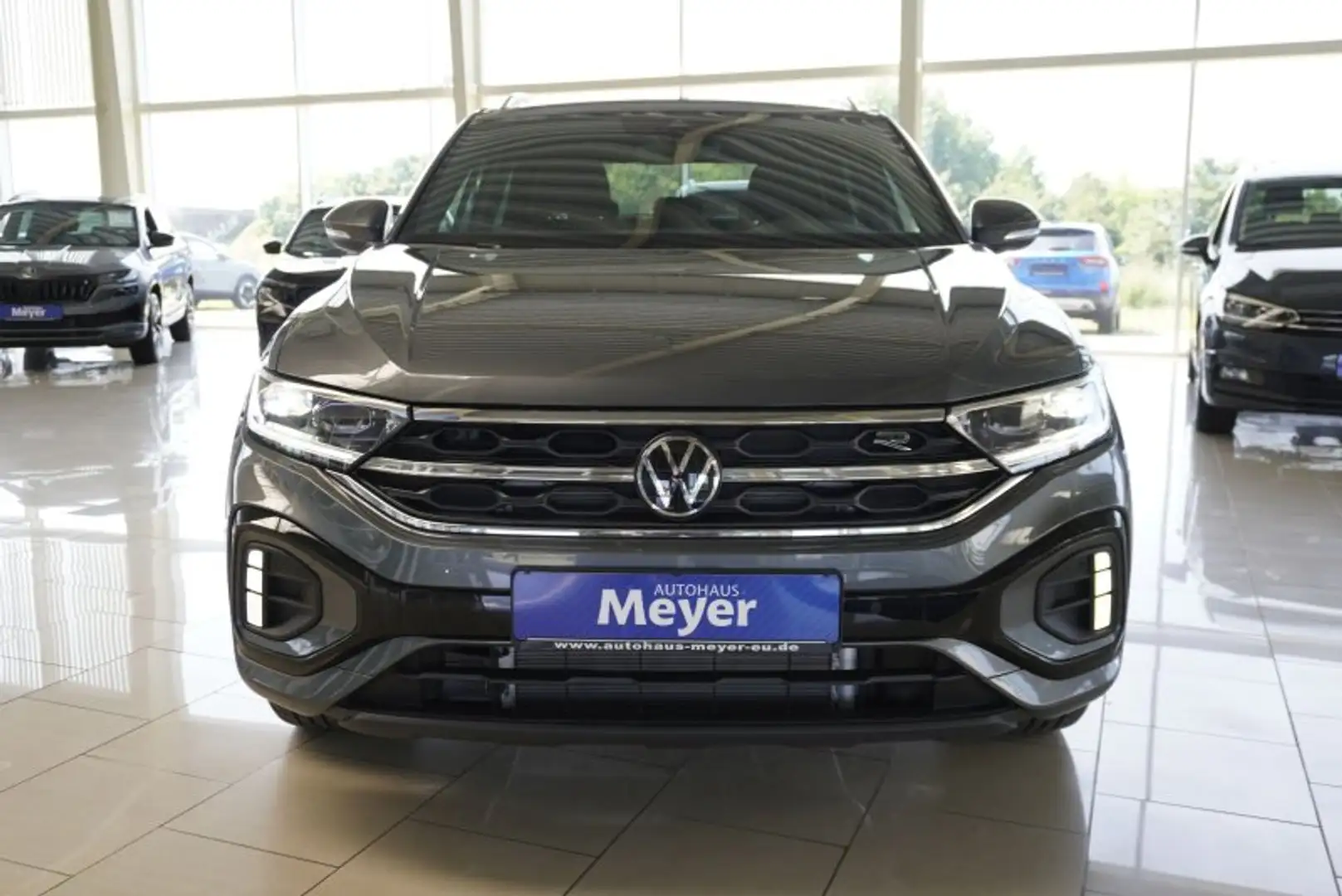 Volkswagen T-Roc R-Line 1,5TSI DSG UPE=45500 Euro       ** Grau - 2