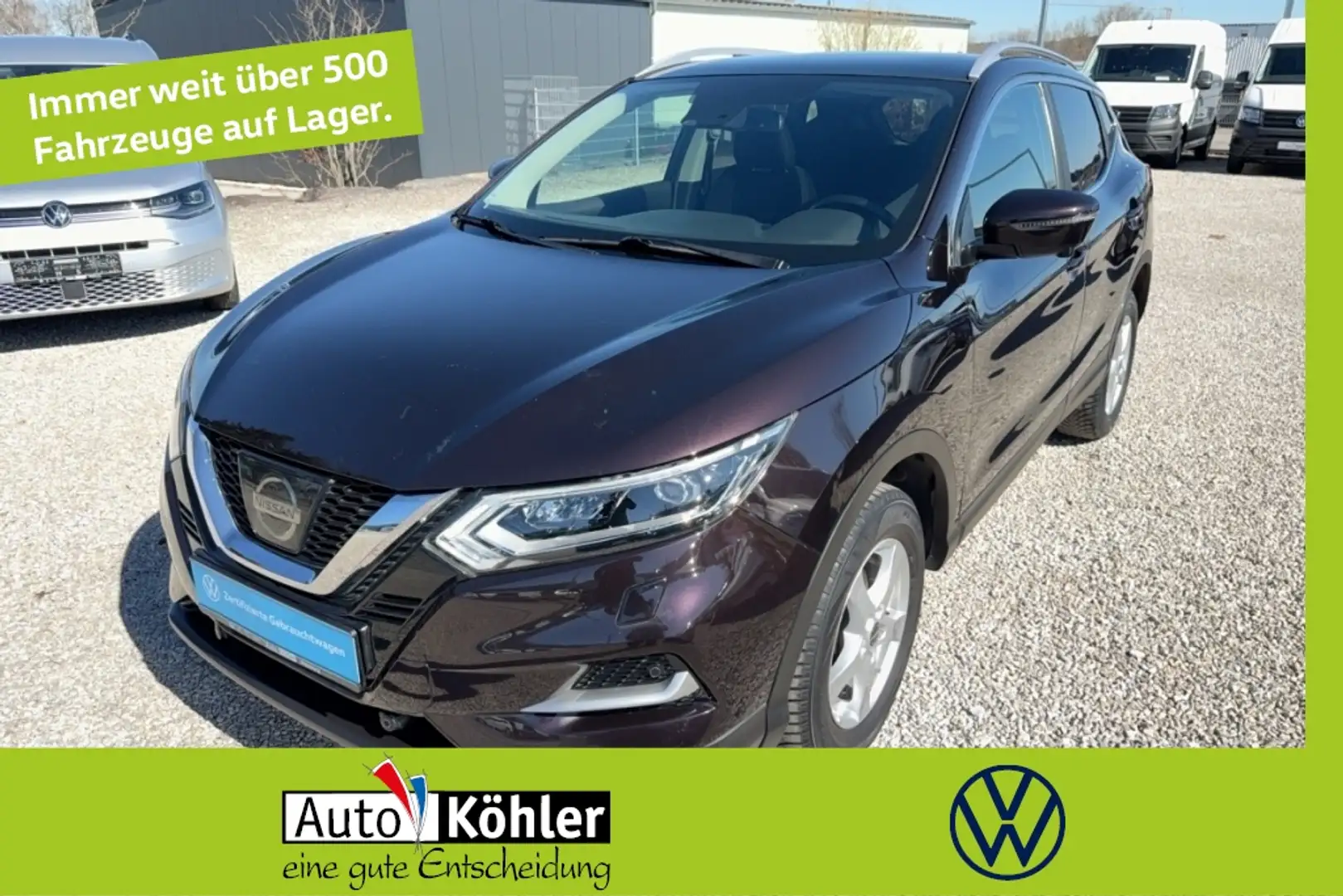 Nissan Qashqai dCi DPF N-Connecta 4x4  Nur für Gewerbe und Export Paars - 1
