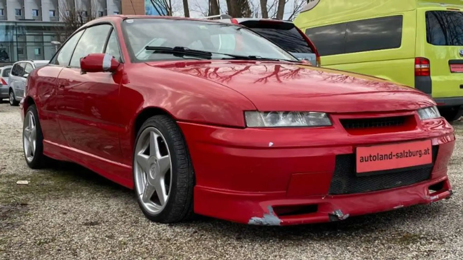 Opel Calibra 2,0i 16 V Turbo 4x4 15 Zoll Alu Rood - 1
