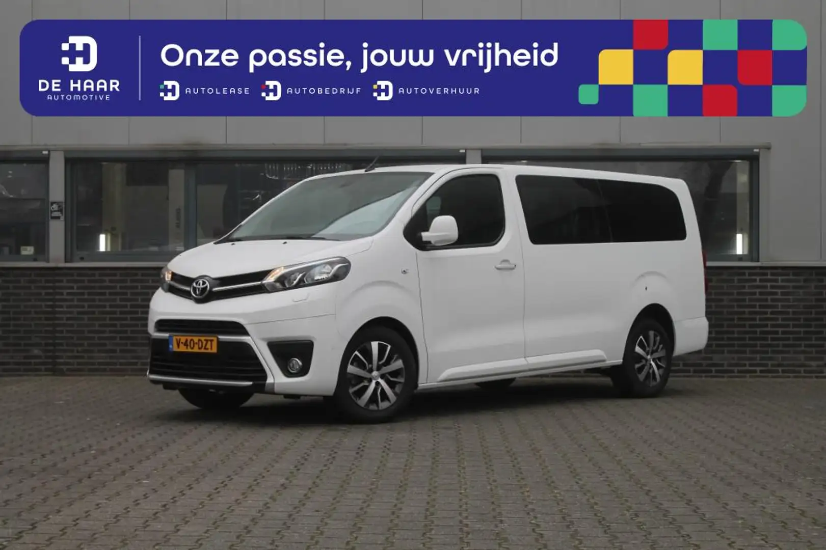 Toyota Proace 2.0 D-4D Long Dubbele cabine Automaat - Apple CarP Wit - 1