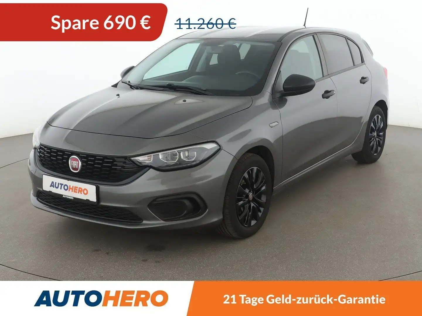 Fiat Tipo 1.4 Street*TEMPO*PDC*AHK*KLIMA*GARANTIE* Grey - 1