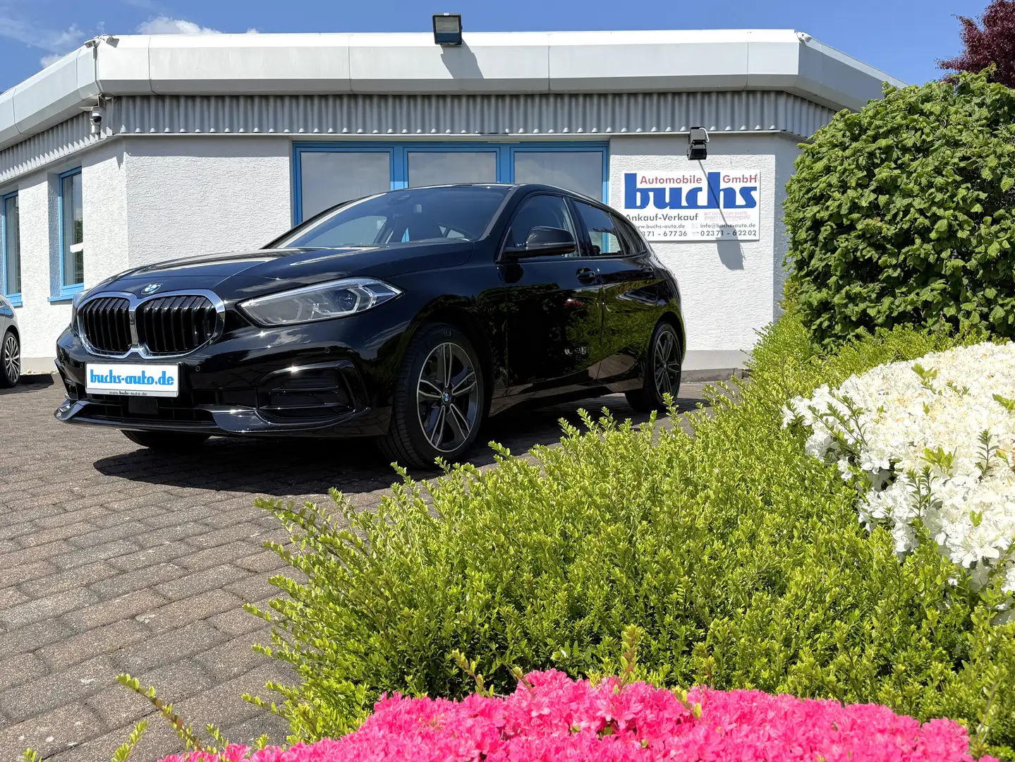 BMW 118 i Sport Line Zwart - 1