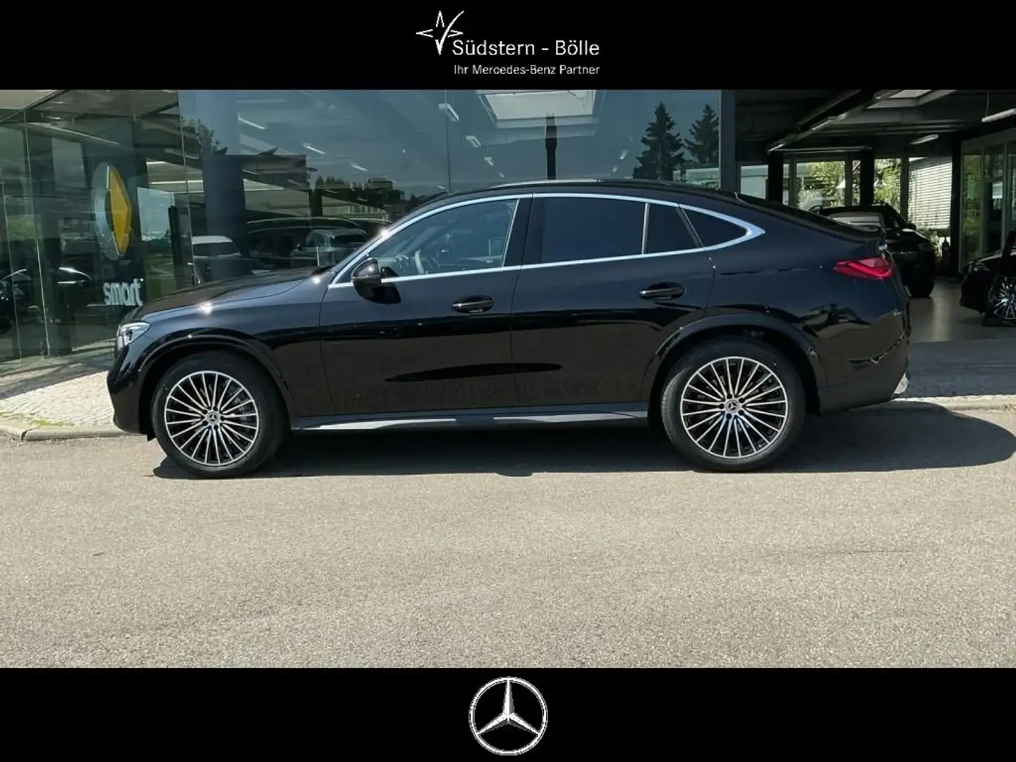 Mercedes-Benz GLC 220 d 4M Coupe +AMG+SHZ+MEMORY+NAVI+AMBIENTE Noir - 2