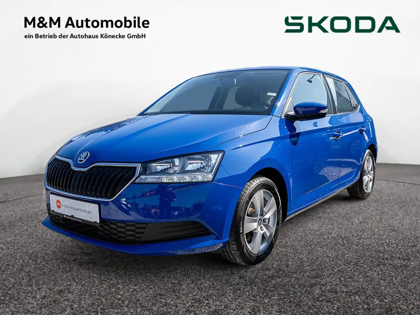 Skoda Fabia 1.0 MPI Cool Plus ALU SUNSET DAB+ Blau - 1