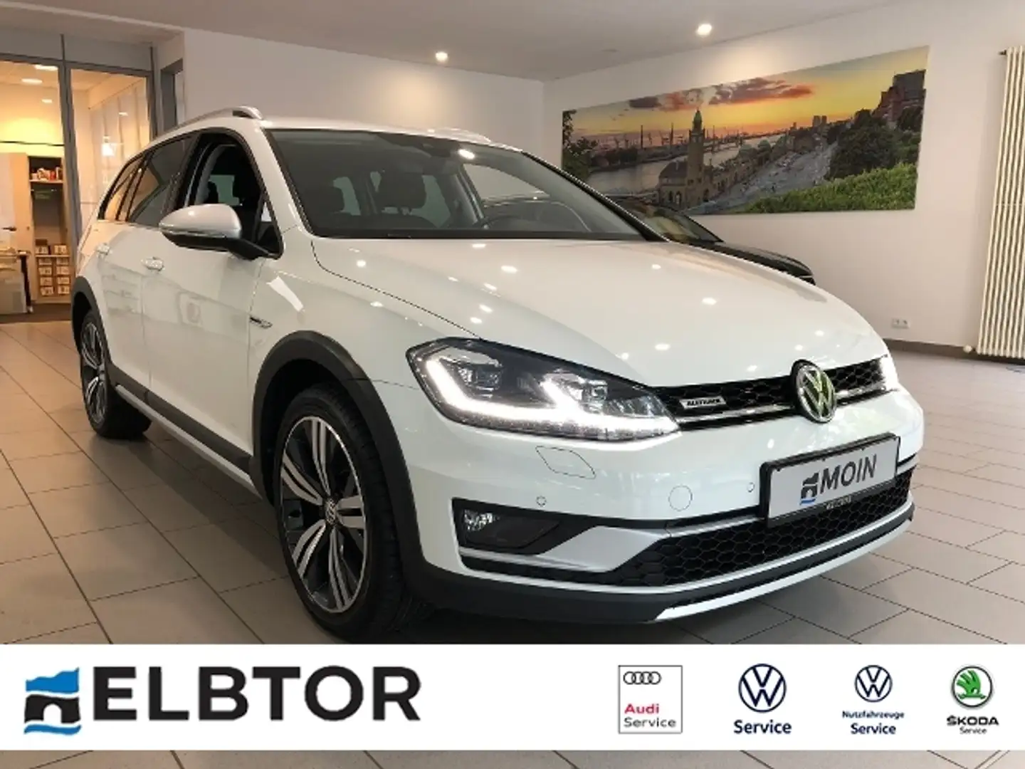 Volkswagen Golf Variant VII Variant Alltrack 2.0 TDI DSG 4Motion Білий - 1