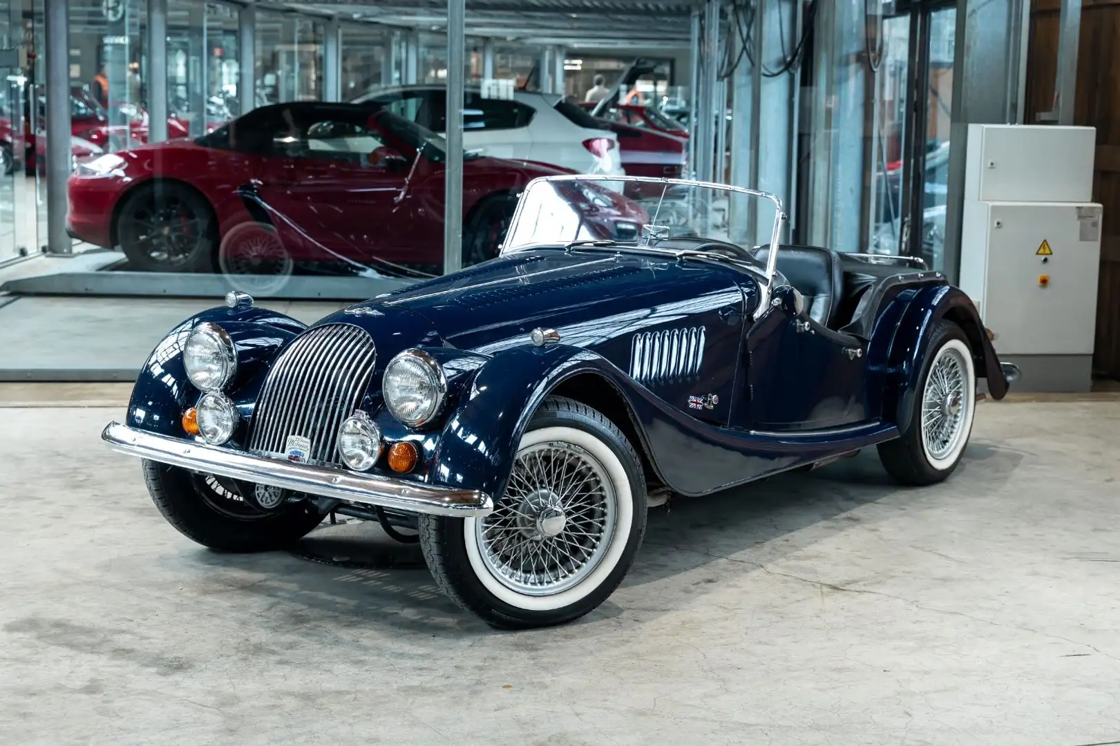 Morgan 4/4 | Roadster | 1. Hand | deutsches Fhz. Blau - 1