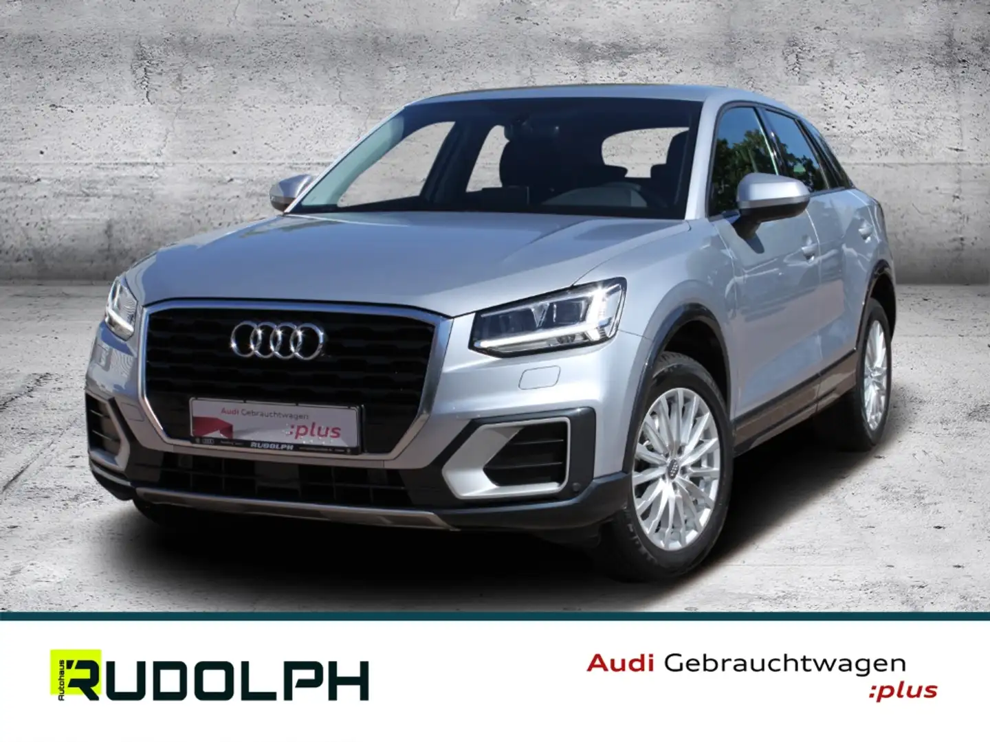 Audi Q2 1.0 TFSI design ultra LED AHK SHZ PDCv+h Silber - 1