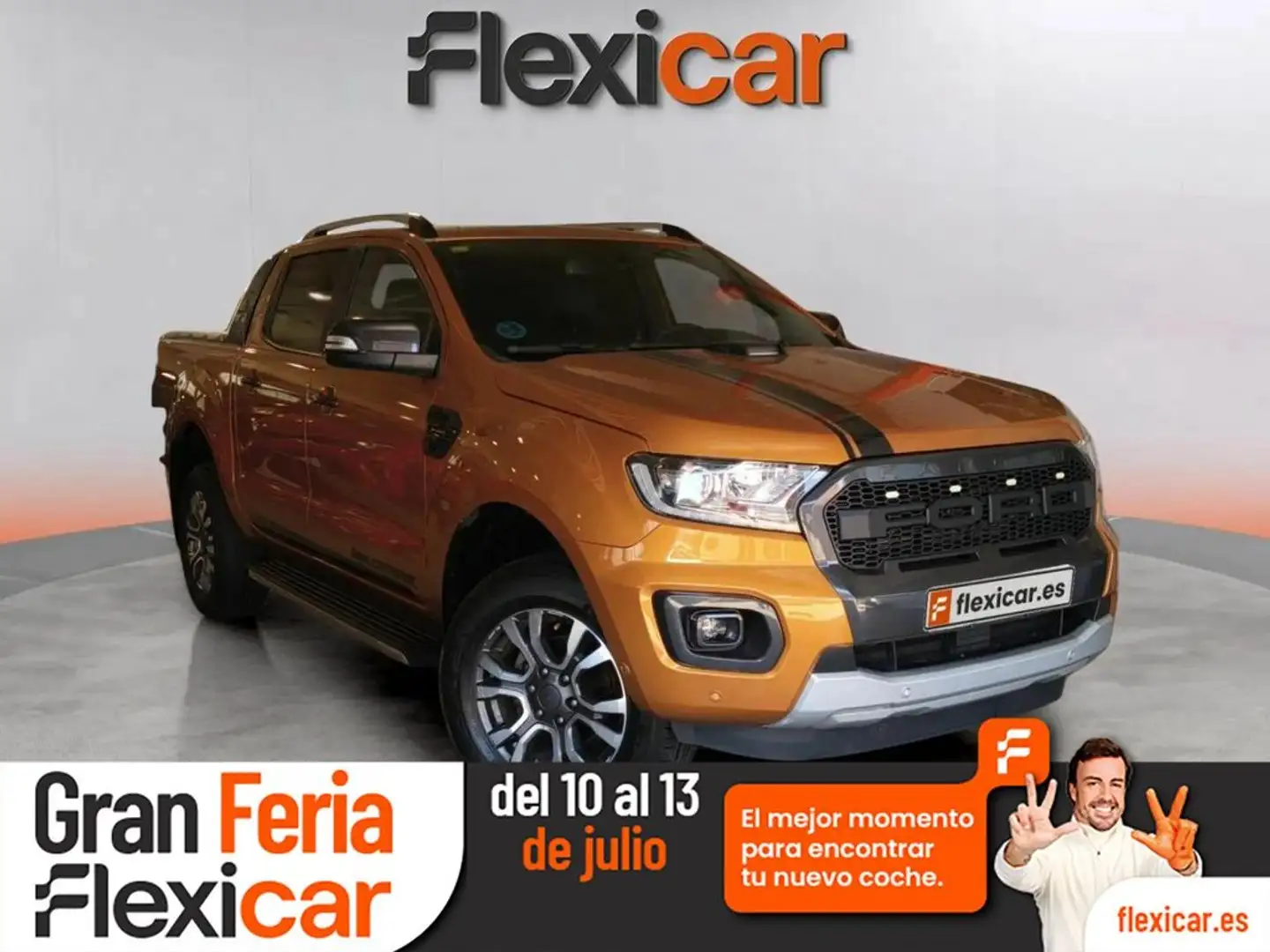 Ford Ranger WILDTRACK 2.0 D AUTO Naranja - 1