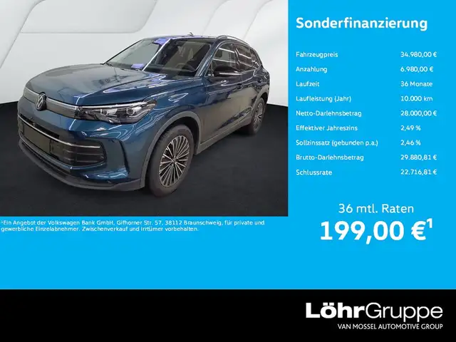 2025 Volkswagen Tiguan in Blue for sale