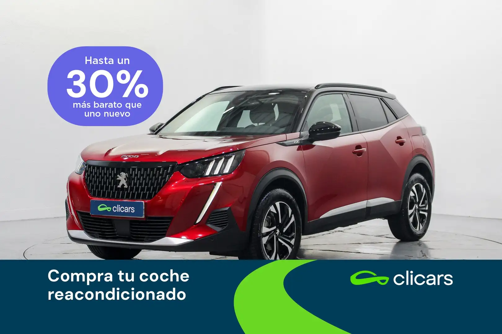 Peugeot 2008 1.2 PureTech S&S GT 130 Rouge - 1