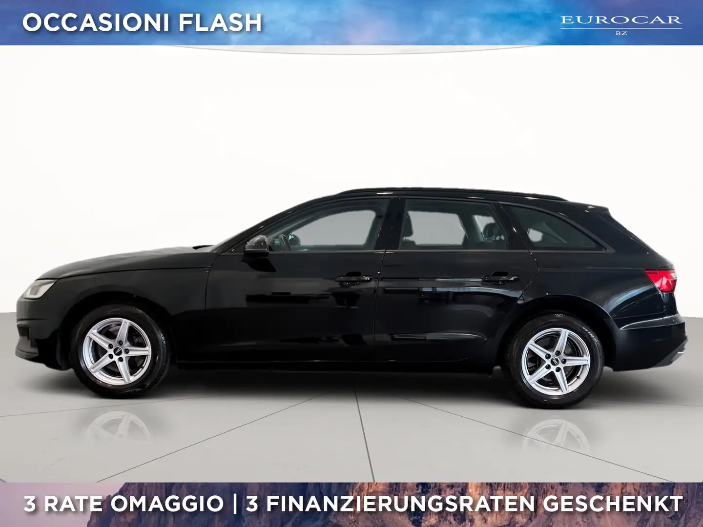 Audi A4 avant 35 2.0 tdi mhev 163cv s-tronic Zwart - 2