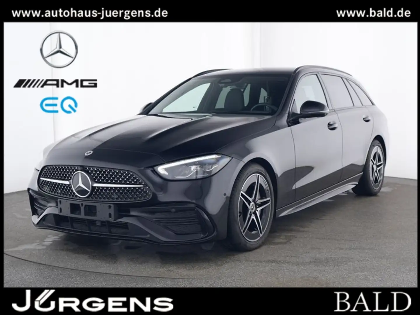 Mercedes-Benz C 300 d T AMG-Advanced+/LED/360/Easy/Memo/Night Schwarz - 2