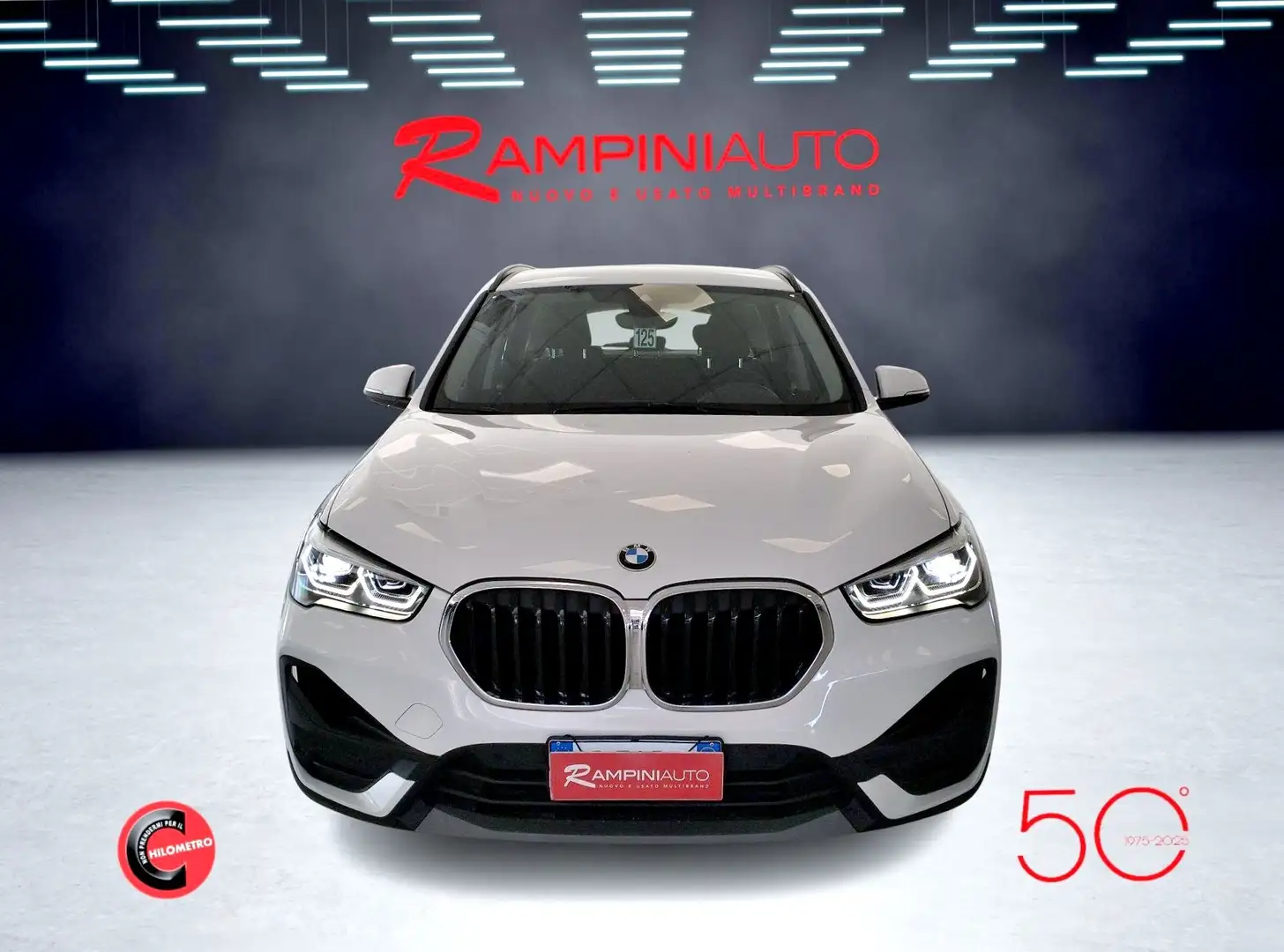 BMW X1 XDrive18d 150 Cv Pronta Consegna Usato Garantito Bianco - 2