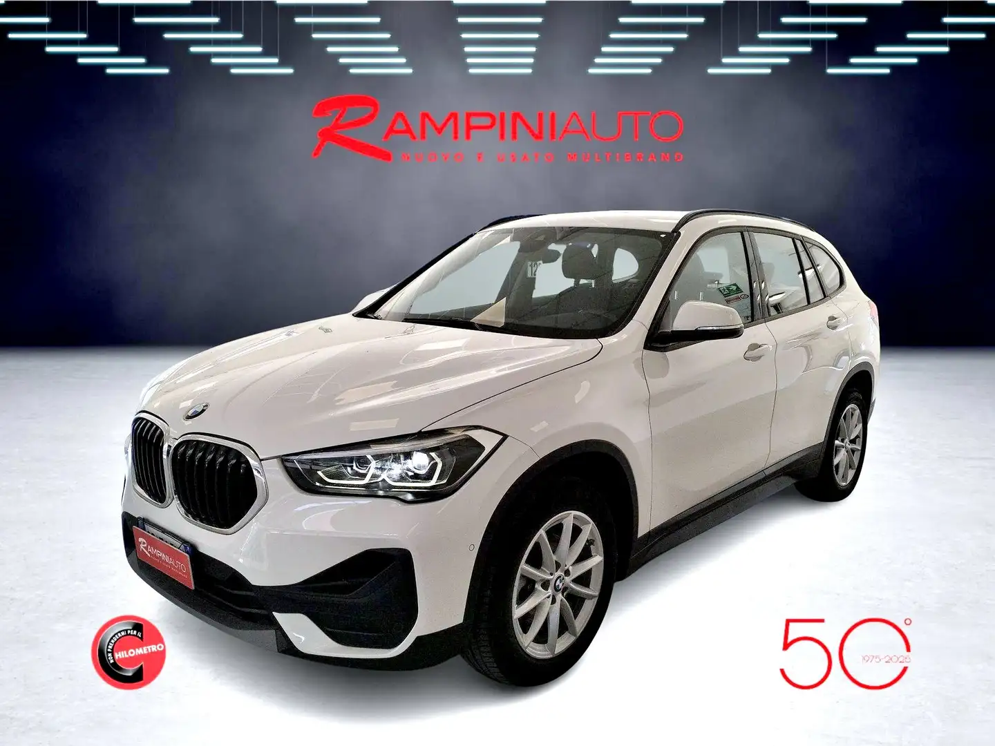 BMW X1 XDrive18d 150 Cv Pronta Consegna Usato Garantito Bianco - 1