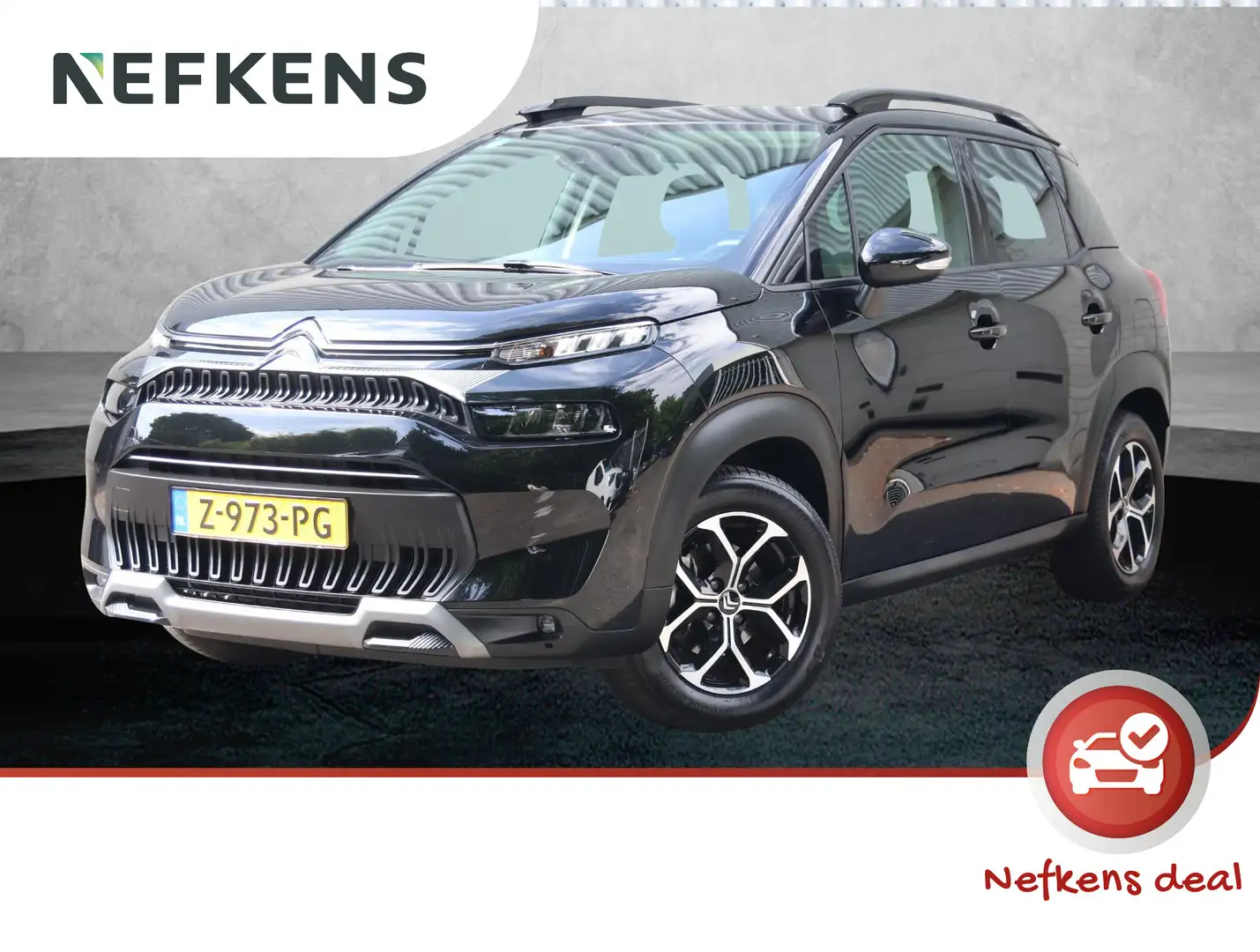 Citroen C3 Aircross 110pk Plus | 1ste eigenaar | Stoelverwarming | Nav Schwarz - 1