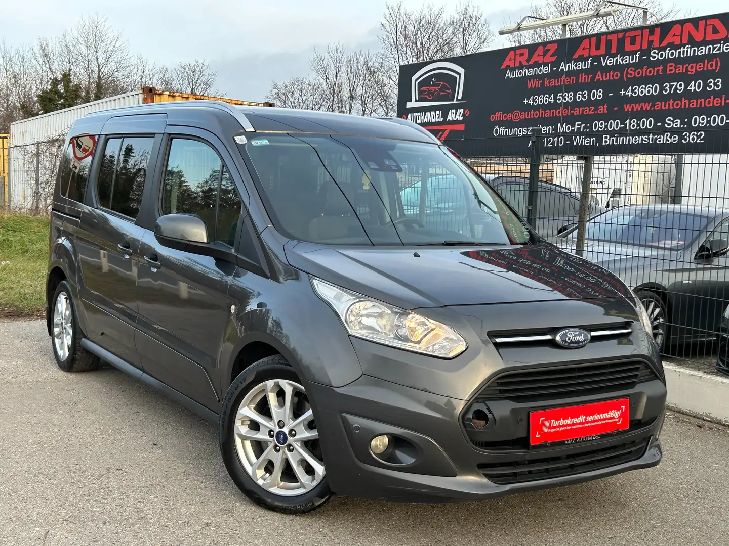 Ford Tourneo Connect Grand Tourneo Connect Titanium*Pano*Spurhalte*uvm* Grau - 1