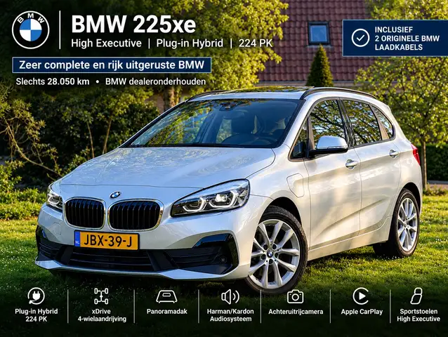 BMW 225 2 serie Active Tourer 225xe High Excutive| 28.050