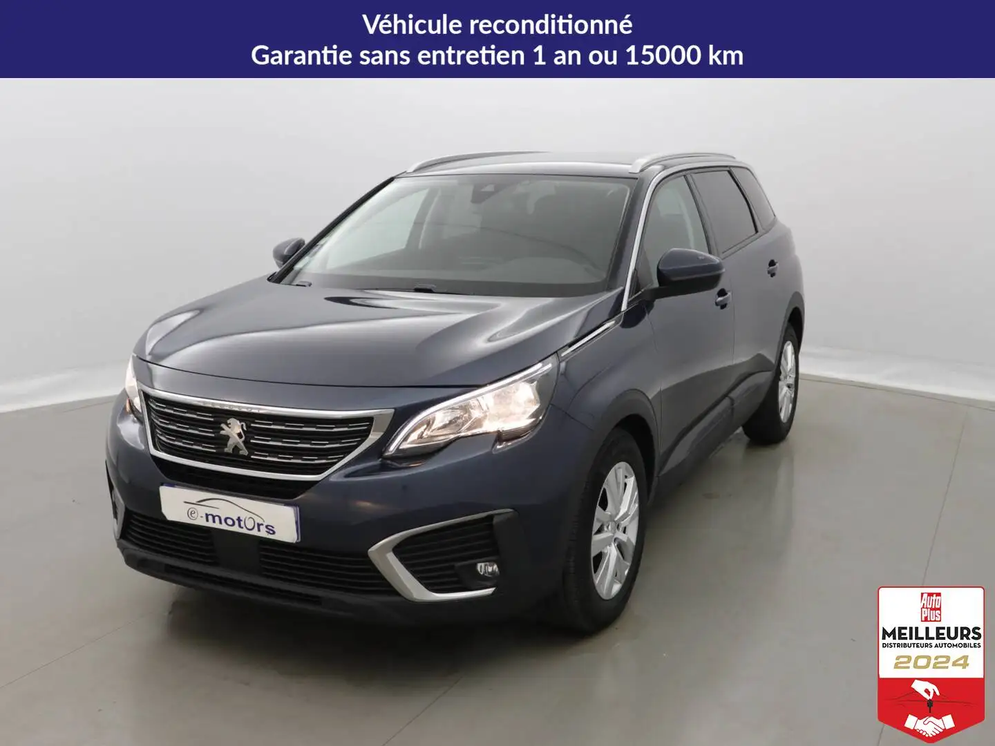 Peugeot 5008 PureTech 130 EAT8 Active +PDC AV Bleu - 1