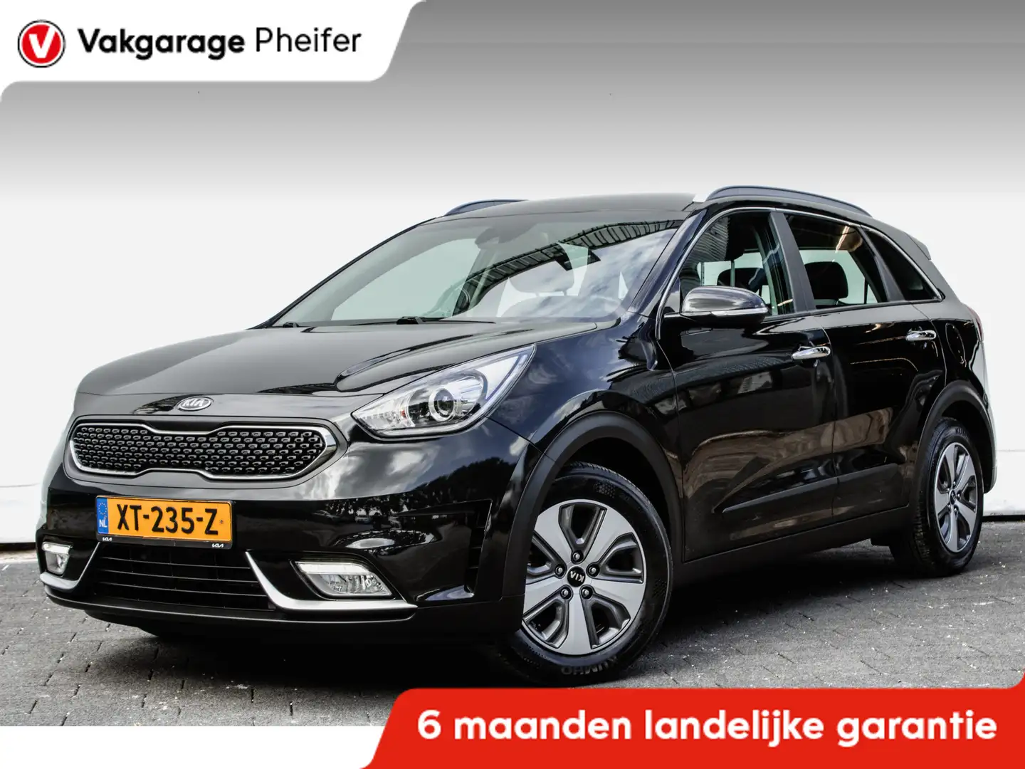 Kia Niro 1.6 GDi Hybrid DynamicLine Half lederen int./ Crui Noir - 1