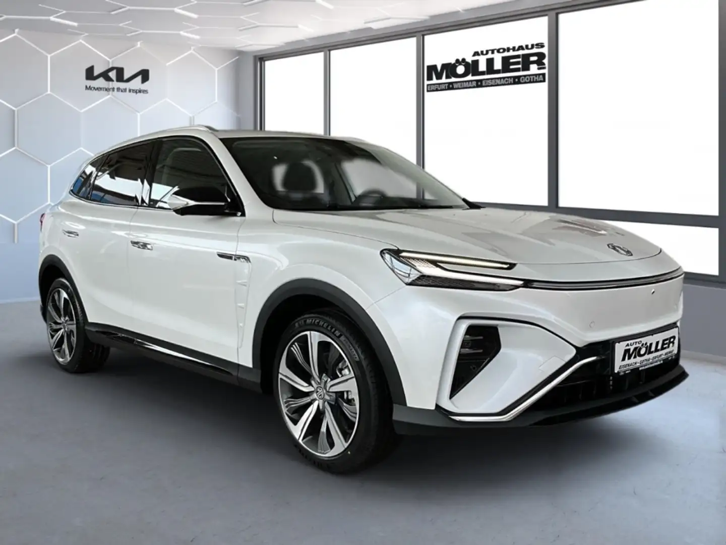 MG Marvel R Performance EV 288PS 4WD Navi LED Panodach Leder 3 Weiß - 2