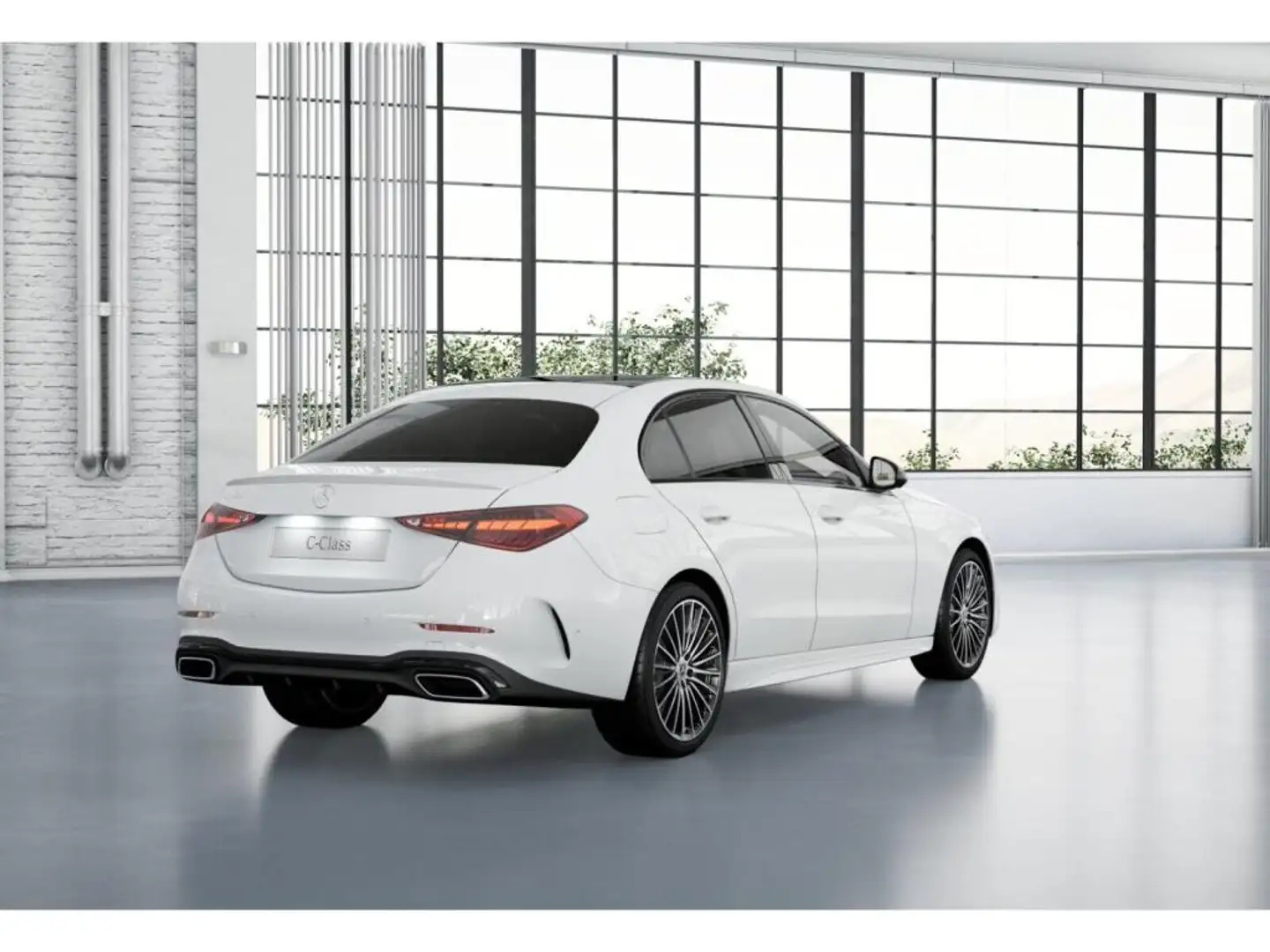 Mercedes-Benz C 180 +AMG+MBUX+LED+Pano+Night+360+Totw+Ambiente Blanco - 2