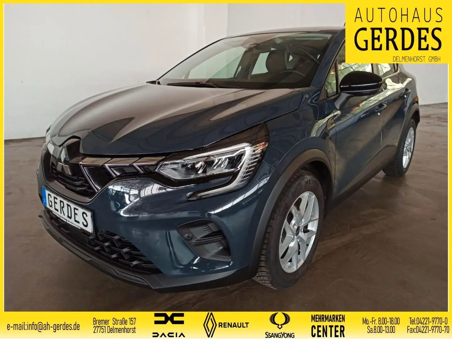 Mitsubishi ASX Basis 1.0 T EU6d Bleu - 1