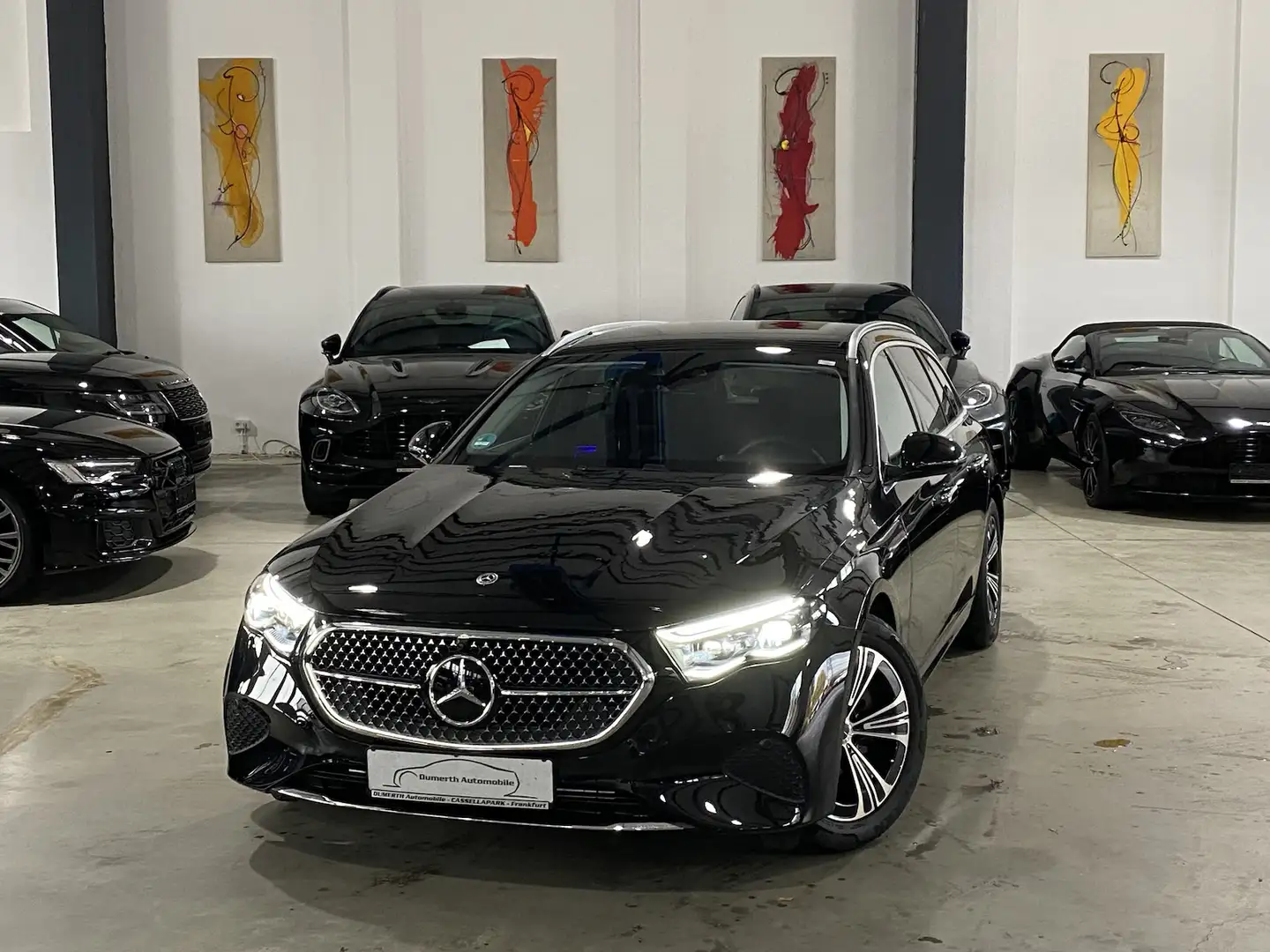 Mercedes-Benz E 220 d T 4M Exclusiv/HYPER/PANO/Leder/Pano/DIS/ Schwarz - 1