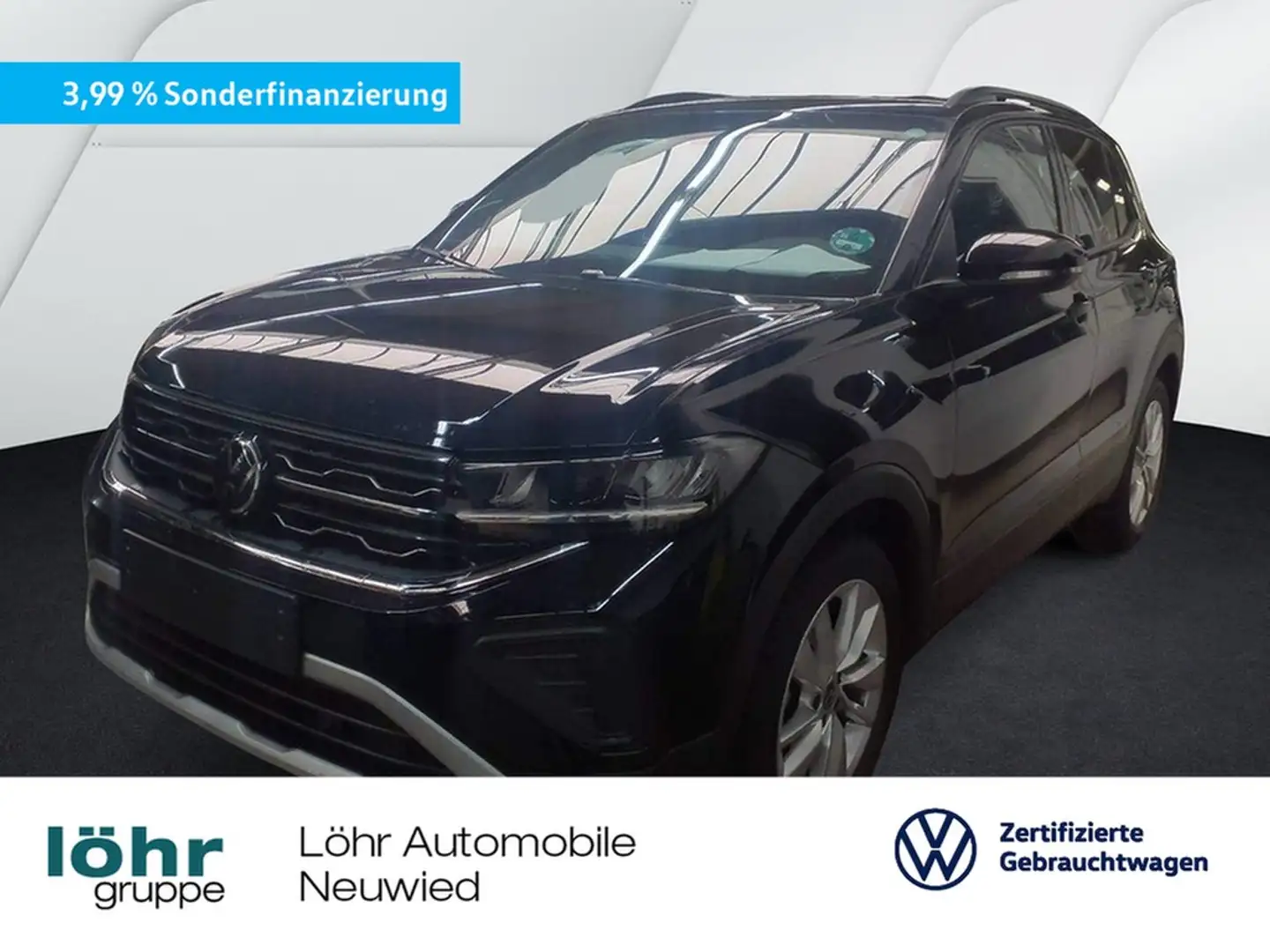 Volkswagen T-Cross 1.0 TSI DSG GOAL + /LED/AHK/Navi/ACC/DAB Noir - 1
